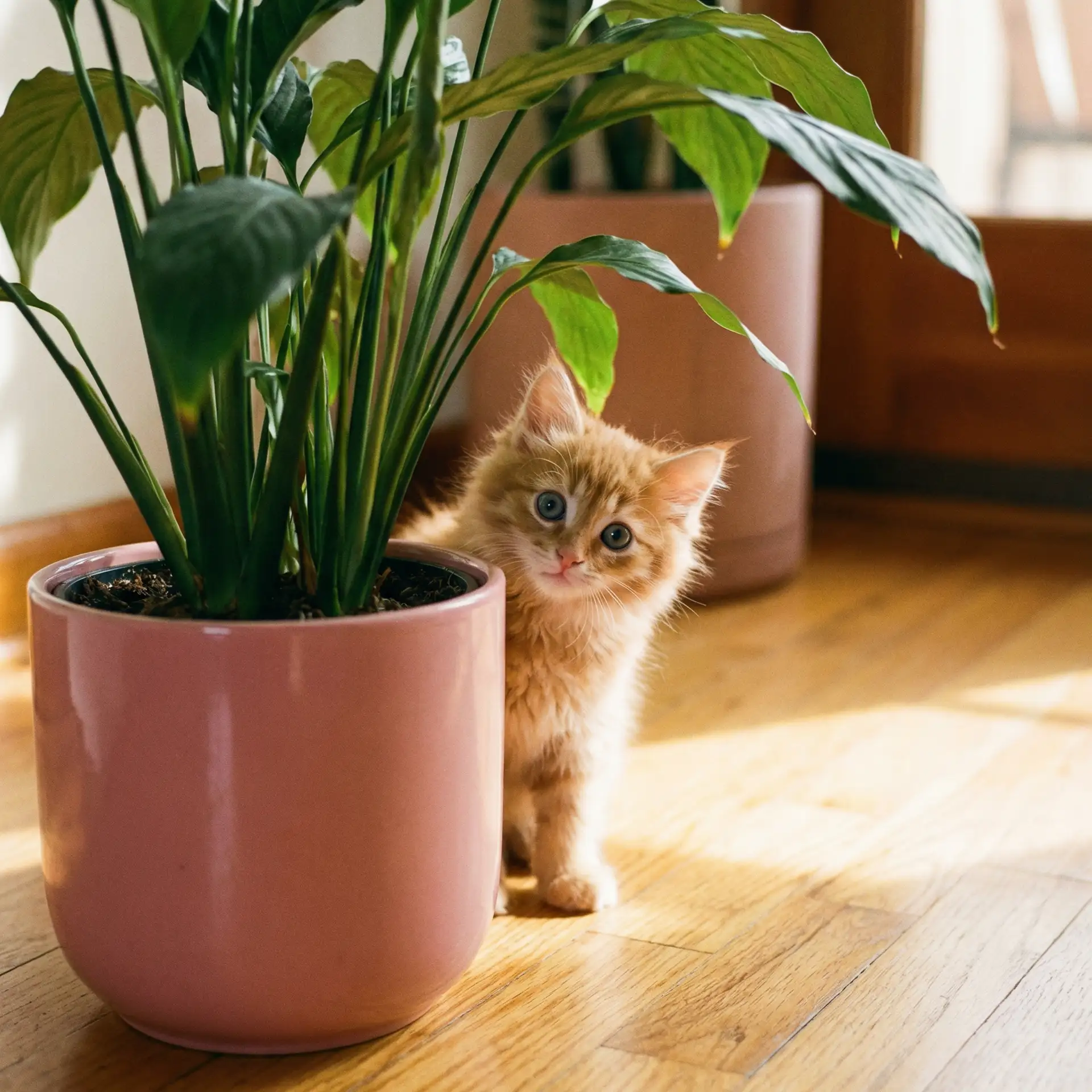小猫从花盆后探头 - 一区不卡二区卡