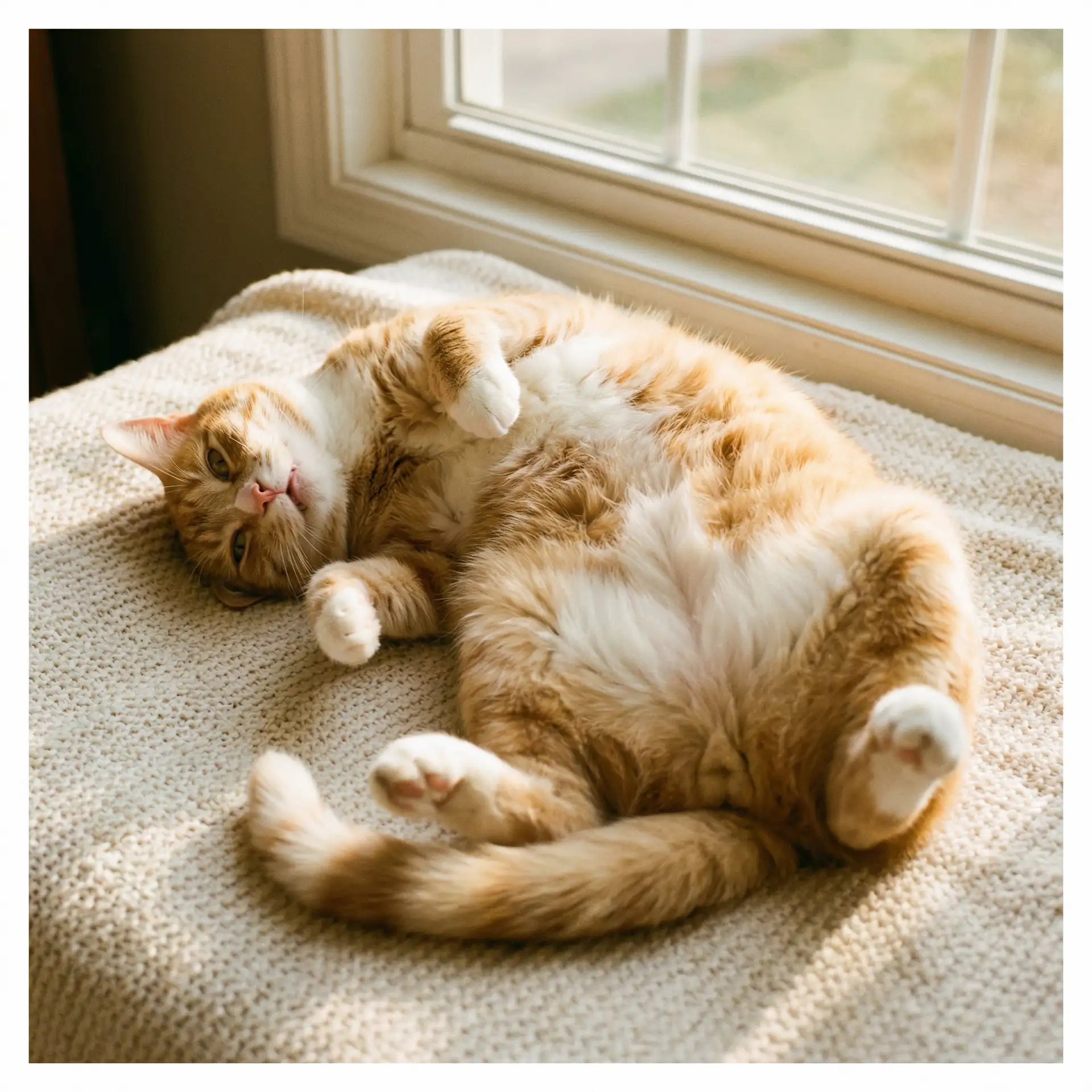 猫咪仰躺露出肚皮 - 一区不卡二区卡
